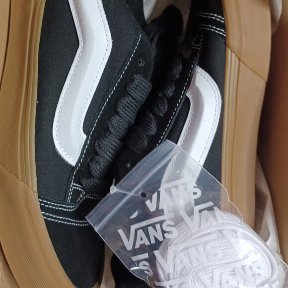 Vans Knu Skool black/brown 9.5 - Picture 1 of 4